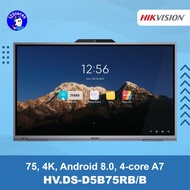 hikvision - 75 4k android 8 4core a7 - hv.ds-d5b75rb/b - display