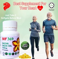 ❤️Official Store❤️ NF369 Sacha Inchi Oil 520mgx60 Softgel Omega 100% Organic Slimming Weight Loss DND 369 DND369 Zemvelo