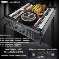 Power Fest GB 40000 GB-40000 Original Amplifier Fest GB40000 Class GB