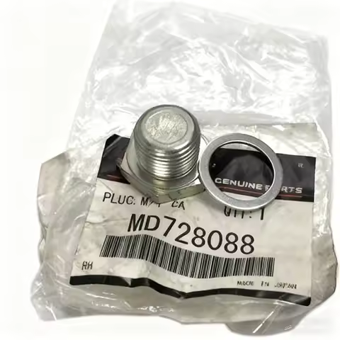PAJERO SPORT IO L200 L300,PLUG KIT(Oil drain screw),FRONT DIFF,MD728088, GENUINE 12*18mm