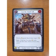 FAB Cut the Small Talk Super Super Slam SUP Flesh and Blood TCG Guardian