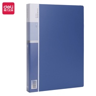 Deli Display Book/Map Clear Holder/Document Keeper A4 20/30/40/60/80/100 Checkered 5002