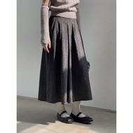 NONN St. John Peach Heart Polka Dot A-Line Skirt - French Retro Style