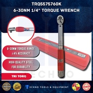TRI-TORQ 1/4" SQ. DR. TORQUE WRENCH 6-30Nm TRQ5575760K