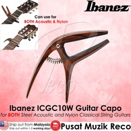 Ibanez ICGC10W Guitar Capo for Steel Acoustic Guitar and Nylon String Classical Guitar Akustik Gitar Kapok Gitar Capo