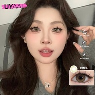 【ลายฮิต ขายดีมาก】UYAAI x FRESHLADY คอนแทคเลนส์ลายฮิต แบบสไตล์หวานเย็น มีค่าสายตา contact lens ICE นำ