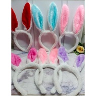 CODE F87H soft bunny rabbit headband contains 6 PCS fur headband bunny headband PLS