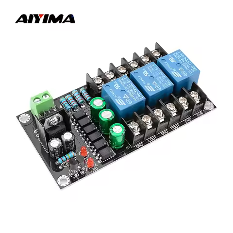 AIYIMA 300W Digital Amplifier Speaker Protection Board 2.1 Channel Relay Speaker Protection Module B