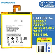 Battery L13D1P31 Compatible For Lenovo S5000 / A3500 / Tab 2 A7-30 / Tab 3 TB3-710L (3550 mAh)