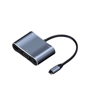 C03Computer and mobile phone typec Turn VGA\HDMI 5-in-1 Audio Video Docking Station Adapter5Combinat