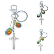 Bag Charm | Twin Hearts / Divine Mercy / Nazareno / St.Jude / Lourdes