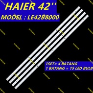 NEW 4PCS/SET  LE42B8000 Haier 42 led tv backlight / LAMPU TV 42B8000