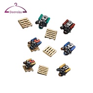 [Amleso2] 1:64 Scale Miniature Garage Repair Play Accessory, Ideal for A Sand Table.