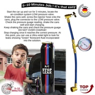 ACM Compressor Oil R134 Treatment (Gas R134a & UV Dye) LEAK REPAIR AC STOP LEAK AIR COND CAR KERETA 