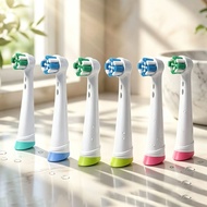 4 Pcs Replacement Brush Heads for Oral-B iO Series – Compatible with iO2 / iO3 / iO4 / iO5 / iO6 / i