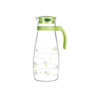 KIYODO Flower Moon Cold Water Bottle 1.7L (1700ml) (Glass Teapot Glass Bottle)
