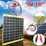 Solar Power 5W 12V Polycrystalline Solar Cell Solar Panel Solar Module Battery Charger Solar Panel P