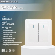 Series Switch Morgen MG-80112 Double Switch White