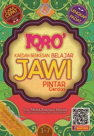 [Intelligent] Darul Mughni: IQRO Kaedah Berkesan Belajar AL-QURAN Genius / JAWI Pintar Cerdas | Buku