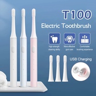 ★ Xiaomi แปรงสีฟันไฟฟ้า กันน้ำ เปลี่ยนหัวได้ เสียวมี่ MiJia T100 Sonic Electric Toothbrush แปรงสีฟัน