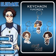GANTUNGAN Anime YUKIMIYA KENYU BLUE LOCK KEYCHAIN KEYCHAIN