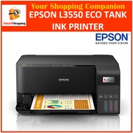 Epson EcoTank L3550 3550 All in One Ink Printer Print Scan Copy Home Borderless Printing 2 Years Sg 