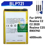 BLP721 for OPPO Realme C2 C2 2020 C2S RMX1941 4000mAh Battery + Tool