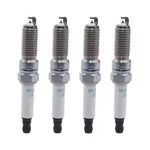 4Pcs Dual Iridium Spark Plug ILNAR8B7G 91970 For MG GS HS ZS MG5 MG6 RX5 Chevy Cruze Malibu Ford Fie