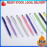 2 In 1 Metal Stylus Touch Screen Pen Ball Point Pen Universal For All Android Tablet Smart Phone