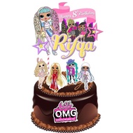 Lol Candylicious OMG Topper Cake Birthday Hiasan Kue Ulang Tahun