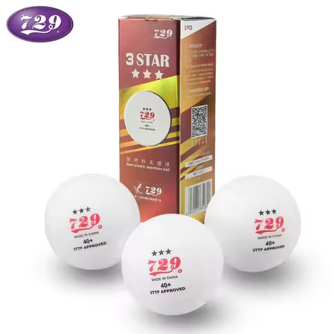 729 Table Tennis Balls 3 Star Professional 40+ Ping Pong Balls Seamless ITTF Approved Pingpong Bulle