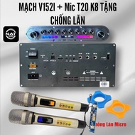 Micro loa kéo kim loại thân trượt đầu k8 Cam cao cấp chống hú tốt tiếng sáng