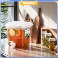 [dreamhomee.my] 3.5/5L Fridge Drink Dispenser with Lid Juice Container for Parties and Daily Use