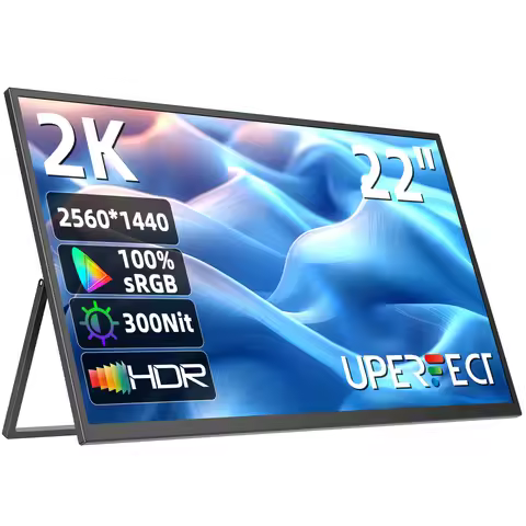 UPERFECT UMax 22 Computer Display 22inch Monitor 2K 1440P 100% sRGB IPS Screen w/ Stand For Laptop P