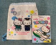 EVA Airways x Sanrio Hello Kitty 長榮航空(BR) x 三麗鷗凱蒂貓 空服員&amp;小飛機 機上玩具兒童歡樂背包