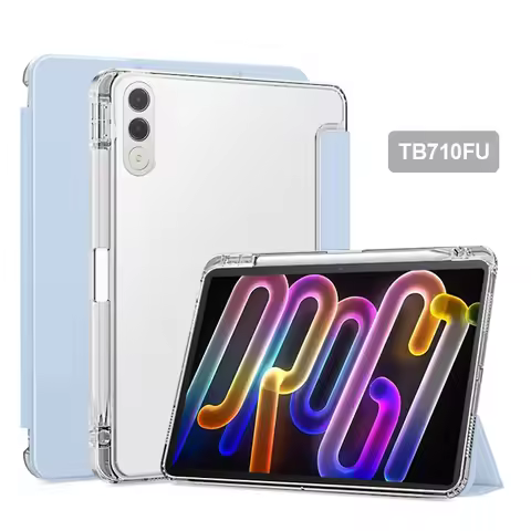 For Xiaoxin Pad Pro GT Case with Pen Holder PU Leaher Soft TPU Back Stand Tablet For Lenovo Xiaoxin 