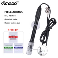 2019ใหม่PH Electrode Probeตัวควบคุมพีเอชเซนเซอร์ขั้วไฟฟ้าBNC Connector