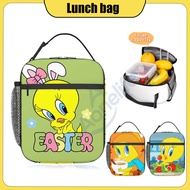 Tweety Bird Insulated Lunch Bag Thermal Cooler Picnic Container Box Lunch Food Bags Kitchen Storage 