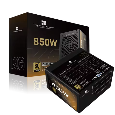 Thermalright TR-KG850 Black Gold medal fully modular power supply/support ATX3.1/Voltage 100-240V/85