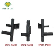 1PCS JOINT HOSE WATER BYPASS 973124A000 973174A001 97317-V3750 97312-4A000 For Hyundai H1 Starex 199