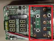 วงจรหน้าจอและแผงอะไหล์ต่างๆสำหรับ GLITTER 801D Battery Spot Welder 12 KW