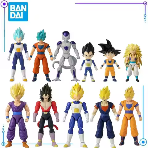 In Stock Dragon Ball Dragon Stars Series Super Saiyan 3 Gotenks Action Figures Decoration Characters