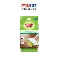 3M Scotchbrite Easy Sweeper Dry Wipes 30s