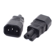 IEC 60320 C5 Receptacle to IEC 60320-C14 Plug Adapter 10A 125V C14 Male To C5 Female Power Converter