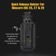 Quick Release Holster For Nitecore EDC25, 27 & 29