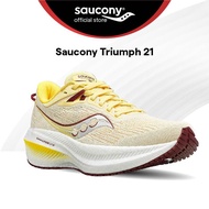 Saucony Triumph 21 Road Running Cushion Shoes Women's - GLOW/SUNDOWN - S10881-30