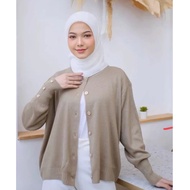 INARA CARDI ACTIVE GOLD BUTTON VARIATION - LATEST WOMEN'S TOP CARDI - LONG-SLEEVED WOMEN'S OUTER - C