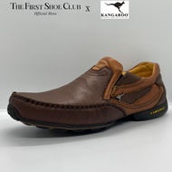 Kangaroo Men Premium Leather Casual Slip-On Low Cut Vintage Boot Shoes Kasut Lelaki Kulit Boot 9086