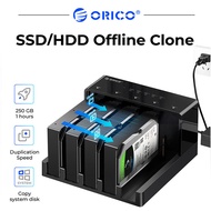 ORICO hard disk 2 Bay HDD external storage Docking Station with Offline Clone SATA to USB 3.0 Hard Drive Docking Station for 2.5/3.5 inch Hard Drive Case