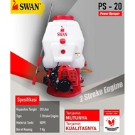 Mesin semprot hama Sprayer mesin 2tak SWAN 20 liter